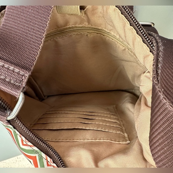 Baggallini Chevron and Black Crossbody Bags - Picture 7 of 8